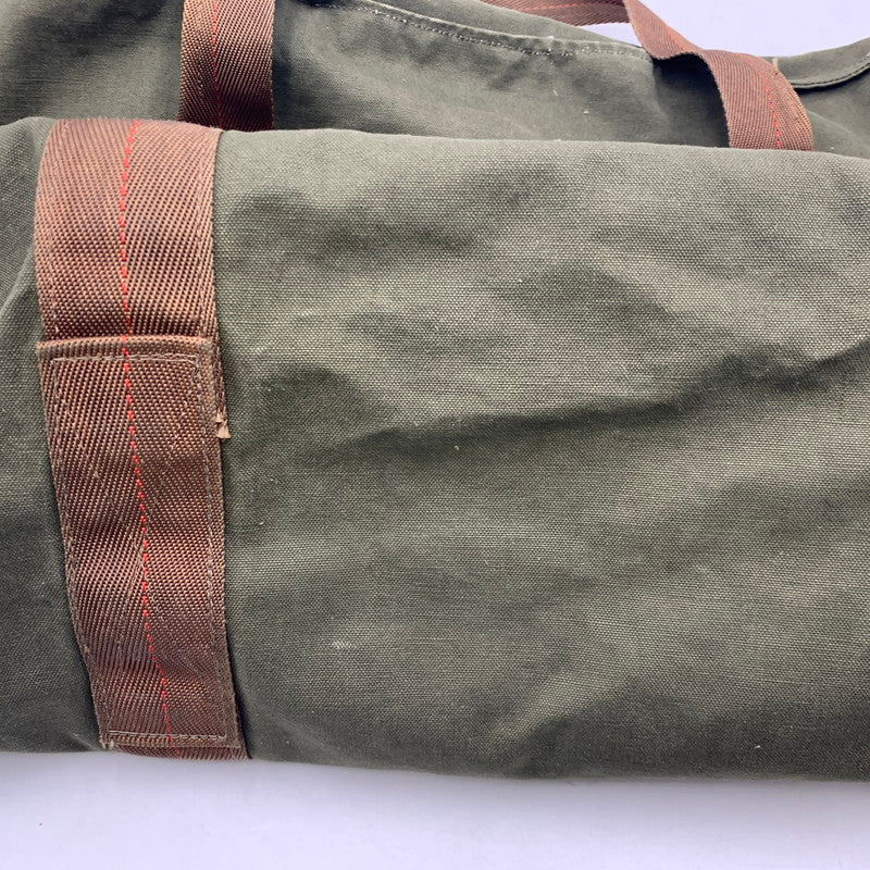 【中古品】【メンズ/レディース】 VINTAGE 推定60’S TALON ZIP BOSTON BAG タロン ジップ ボストン バッグ カバン 鞄 188-260507-cs-18-izu カラー：カーキ 万代Net店