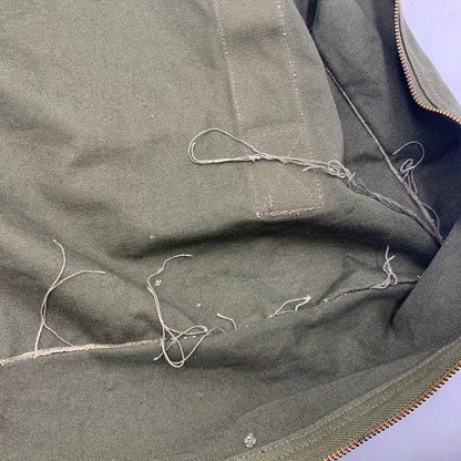【中古品】【メンズ/レディース】 VINTAGE 推定60’S TALON ZIP BOSTON BAG タロン ジップ ボストン バッグ カバン 鞄 188-260507-cs-18-izu カラー：カーキ 万代Net店