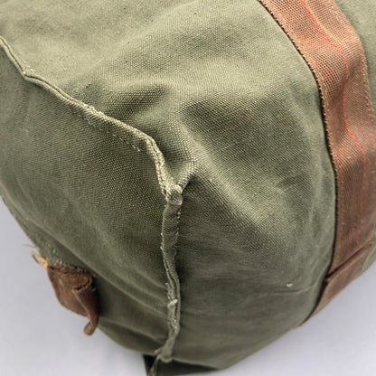 【中古品】【メンズ/レディース】 VINTAGE 推定60’S TALON ZIP BOSTON BAG タロン ジップ ボストン バッグ カバン 鞄 188-260507-cs-18-izu カラー：カーキ 万代Net店