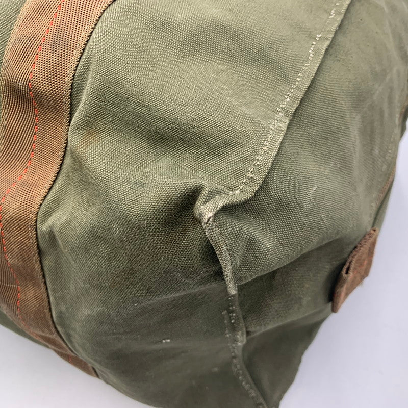 【中古品】【メンズ/レディース】 VINTAGE 推定60’S TALON ZIP BOSTON BAG タロン ジップ ボストン バッグ カバン 鞄 188-260507-cs-18-izu カラー：カーキ 万代Net店