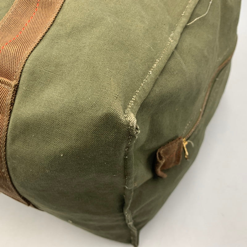 【中古品】【メンズ/レディース】 VINTAGE 推定60’S TALON ZIP BOSTON BAG タロン ジップ ボストン バッグ カバン 鞄 188-260507-cs-18-izu カラー：カーキ 万代Net店