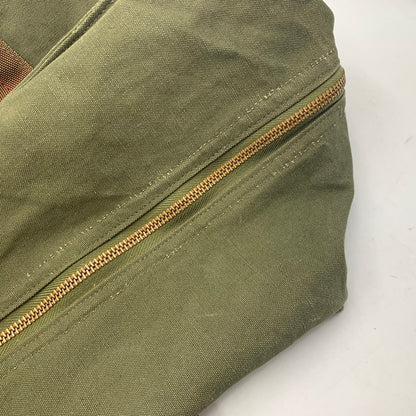【中古品】【メンズ/レディース】 VINTAGE 推定60’S TALON ZIP BOSTON BAG タロン ジップ ボストン バッグ カバン 鞄 188-260507-cs-18-izu カラー：カーキ 万代Net店