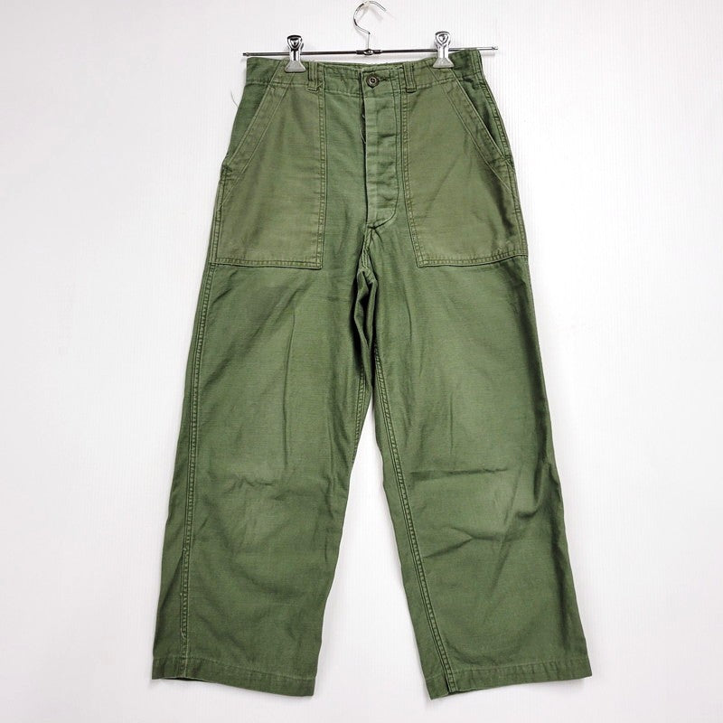 【中古品】【メンズ】 U.S.ARMY ユーエスアーミー BAKER PANTS 8405-082-6610 ベイカーパンツ ボトムス 157-260508-as-09-izu サイズ：30×31 カラー：カーキ 万代Net店
