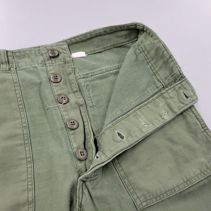 【中古品】【メンズ】 U.S.ARMY ユーエスアーミー BAKER PANTS 8405-082-6610 ベイカーパンツ ボトムス 157-260508-as-09-izu サイズ：30×31 カラー：カーキ 万代Net店
