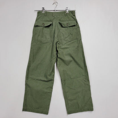 【中古品】【メンズ】 U.S.ARMY ユーエスアーミー BAKER PANTS 8405-082-6610 ベイカーパンツ ボトムス 157-260508-as-09-izu サイズ：30×31 カラー：カーキ 万代Net店