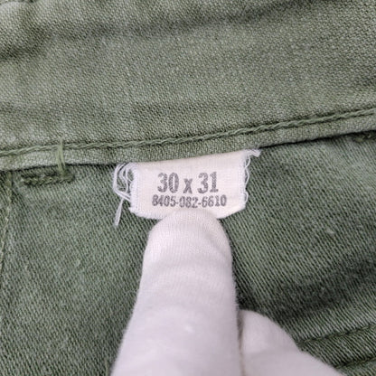 【中古品】【メンズ】 U.S.ARMY ユーエスアーミー BAKER PANTS 8405-082-6610 ベイカーパンツ ボトムス 157-260508-as-09-izu サイズ：30×31 カラー：カーキ 万代Net店