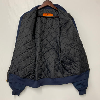 【中古品】【メンズ】 RED KAP レッドキャップ USA製 TALON ZIP QUILTING WORK JACKET タロンジップ キルティング ワーク ジャケット アウター 146-260516-kh-02-izu サイズ：S カラー：ネイビー 万代Net店