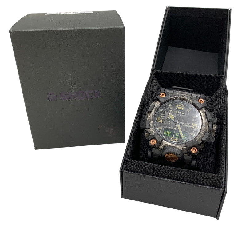 【中古品】【メンズ/レディース】 G-SHOCK ジーショック GWG-2000CR-1AJF MUDMASTER SOLAR DIGITAL WATCH マッドマスター ソーラー デジタル ウォッチ 腕時計 時計 196-260506-cs-03-izu サイズ：61.2 × 54.4 × 16.1 mm カラー：ブラック系 万代Net店