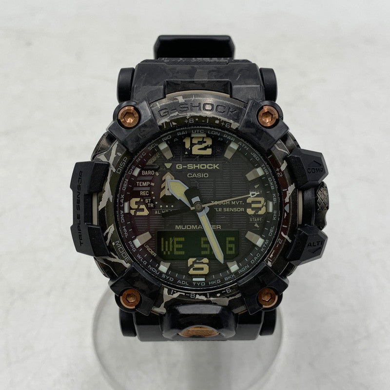 【中古品】【メンズ/レディース】 G-SHOCK ジーショック GWG-2000CR-1AJF MUDMASTER SOLAR DIGITAL WATCH マッドマスター ソーラー デジタル ウォッチ 腕時計 時計 196-260506-cs-03-izu サイズ：61.2 × 54.4 × 16.1 mm カラー：ブラック系 万代Net店