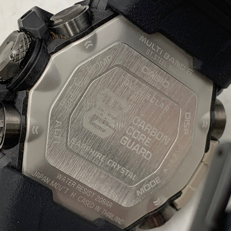 【中古品】【メンズ/レディース】 G-SHOCK ジーショック GWG-2000CR-1AJF MUDMASTER SOLAR DIGITAL WATCH マッドマスター ソーラー デジタル ウォッチ 腕時計 時計 196-260506-cs-03-izu サイズ：61.2 × 54.4 × 16.1 mm カラー：ブラック系 万代Net店