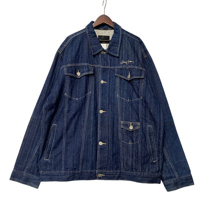 【中古品】【メンズ】 SEAN JOHN ショーンジョン SJ0612 DENIM JACKET デニム ジャケット アウター 146-260518-cs-15-izu サイズ：XXL カラー：インディゴ 万代Net店