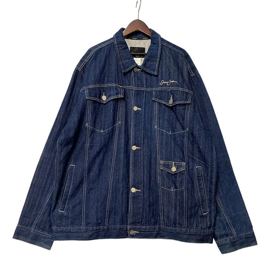 【中古品】【メンズ】 SEAN JOHN ショーンジョン SJ0612 DENIM JACKET デニム ジャケット アウター 146-260518-cs-15-izu サイズ：XXL カラー：インディゴ 万代Net店