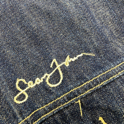 【中古品】【メンズ】 SEAN JOHN ショーンジョン SJ0612 DENIM JACKET デニム ジャケット アウター 146-260518-cs-15-izu サイズ：XXL カラー：インディゴ 万代Net店