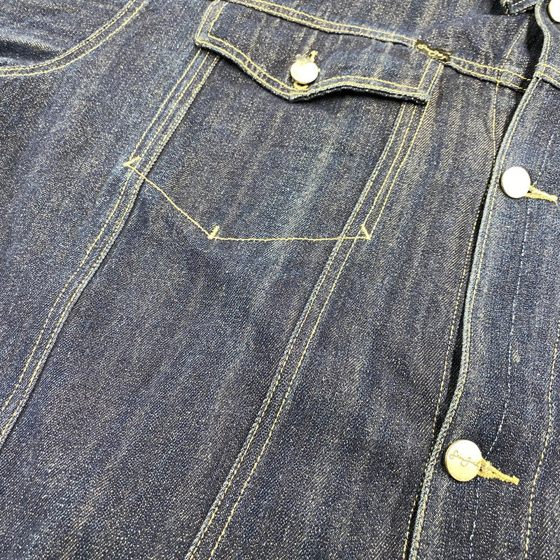 【中古品】【メンズ】 SEAN JOHN ショーンジョン SJ0612 DENIM JACKET デニム ジャケット アウター 146-260518-cs-15-izu サイズ：XXL カラー：インディゴ 万代Net店
