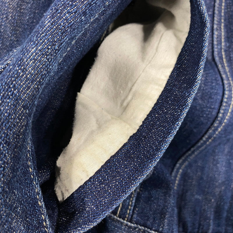 【中古品】【メンズ】 SEAN JOHN ショーンジョン SJ0612 DENIM JACKET デニム ジャケット アウター 146-260518-cs-15-izu サイズ：XXL カラー：インディゴ 万代Net店
