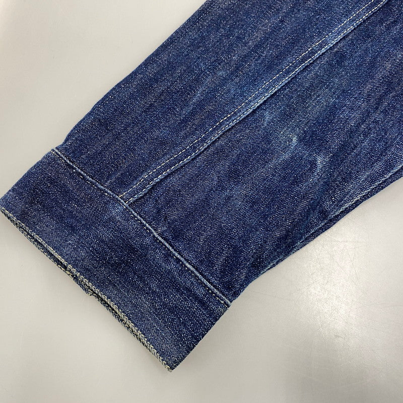 【中古品】【メンズ】 SEAN JOHN ショーンジョン SJ0612 DENIM JACKET デニム ジャケット アウター 146-260518-cs-15-izu サイズ：XXL カラー：インディゴ 万代Net店