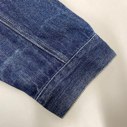【中古品】【メンズ】 SEAN JOHN ショーンジョン SJ0612 DENIM JACKET デニム ジャケット アウター 146-260518-cs-15-izu サイズ：XXL カラー：インディゴ 万代Net店