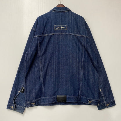 【中古品】【メンズ】 SEAN JOHN ショーンジョン SJ0612 DENIM JACKET デニム ジャケット アウター 146-260518-cs-15-izu サイズ：XXL カラー：インディゴ 万代Net店