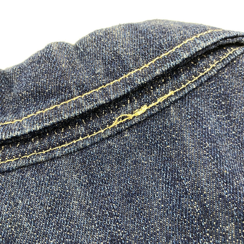 【中古品】【メンズ】 SEAN JOHN ショーンジョン SJ0612 DENIM JACKET デニム ジャケット アウター 146-260518-cs-15-izu サイズ：XXL カラー：インディゴ 万代Net店