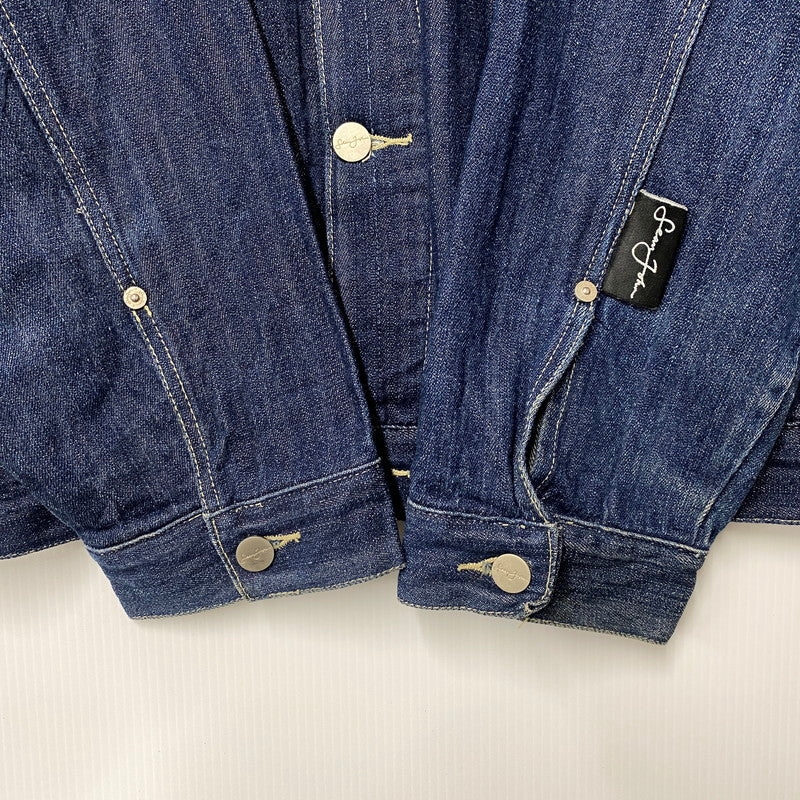 【中古品】【メンズ】 SEAN JOHN ショーンジョン SJ0612 DENIM JACKET デニム ジャケット アウター 146-260518-cs-15-izu サイズ：XXL カラー：インディゴ 万代Net店