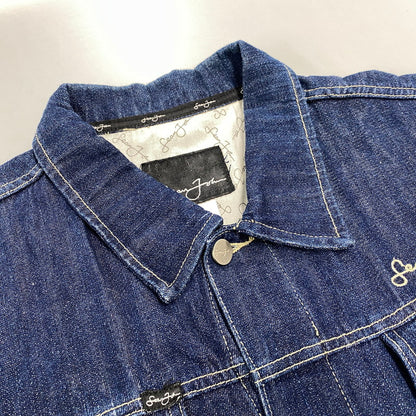 【中古品】【メンズ】 SEAN JOHN ショーンジョン SJ0612 DENIM JACKET デニム ジャケット アウター 146-260518-cs-15-izu サイズ：XXL カラー：インディゴ 万代Net店