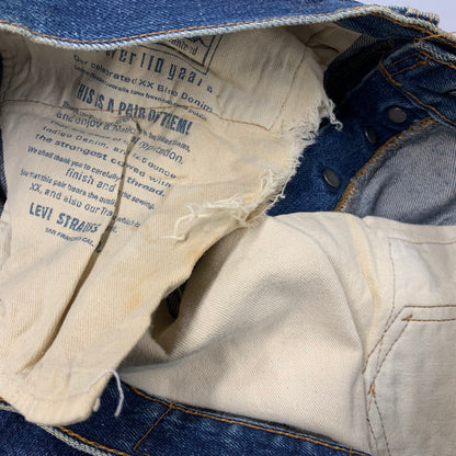 【現状渡し品】【メンズ】 LEVI'S リーバイス USA製 93年製 刻印555 90S 501 DENIM PANTS デニム パンツ ボトムス ズボン 157-260520-cs-02-izu サイズ：W32 L36 カラー：インディゴ 万代Net店