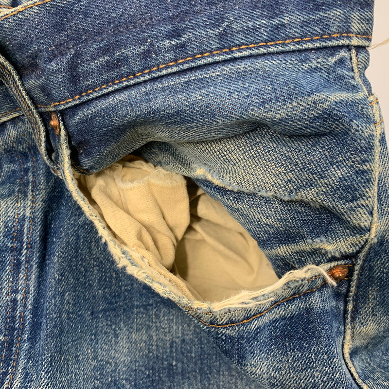 【現状渡し品】【メンズ】 LEVI'S リーバイス USA製 93年製 刻印555 90S 501 DENIM PANTS デニム パンツ ボトムス ズボン 157-260520-cs-02-izu サイズ：W32 L36 カラー：インディゴ 万代Net店