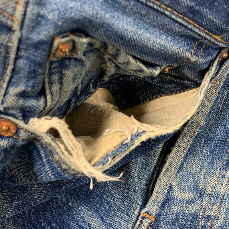 【現状渡し品】【メンズ】 LEVI'S リーバイス USA製 93年製 刻印555 90S 501 DENIM PANTS デニム パンツ ボトムス ズボン 157-260520-cs-02-izu サイズ：W32 L36 カラー：インディゴ 万代Net店