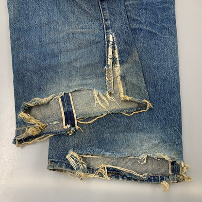 【現状渡し品】【メンズ】 LEVI'S リーバイス USA製 93年製 刻印555 90S 501 DENIM PANTS デニム パンツ ボトムス ズボン 157-260520-cs-02-izu サイズ：W32 L36 カラー：インディゴ 万代Net店