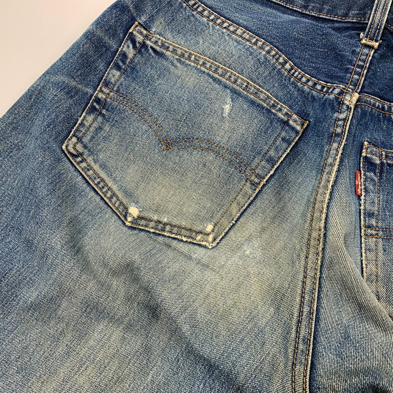 【現状渡し品】【メンズ】 LEVI'S リーバイス USA製 93年製 刻印555 90S 501 DENIM PANTS デニム パンツ ボトムス ズボン 157-260520-cs-02-izu サイズ：W32 L36 カラー：インディゴ 万代Net店