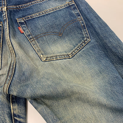 【現状渡し品】【メンズ】 LEVI'S リーバイス USA製 93年製 刻印555 90S 501 DENIM PANTS デニム パンツ ボトムス ズボン 157-260520-cs-02-izu サイズ：W32 L36 カラー：インディゴ 万代Net店