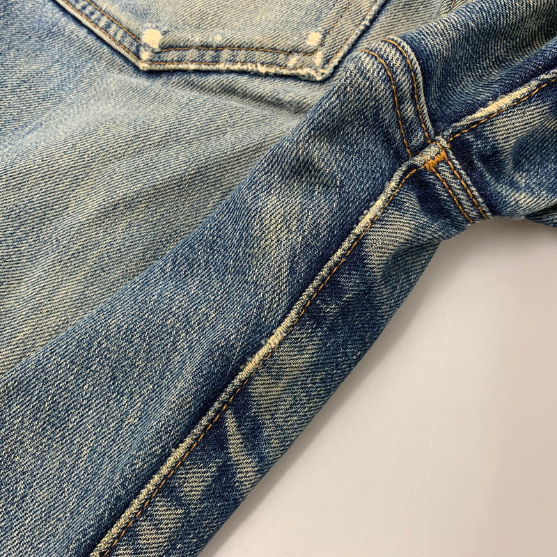 【現状渡し品】【メンズ】 LEVI'S リーバイス USA製 93年製 刻印555 90S 501 DENIM PANTS デニム パンツ ボトムス ズボン 157-260520-cs-02-izu サイズ：W32 L36 カラー：インディゴ 万代Net店