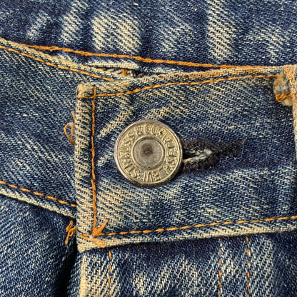 【現状渡し品】【メンズ】 LEVI'S リーバイス USA製 93年製 刻印555 90S 501 DENIM PANTS デニム パンツ ボトムス ズボン 157-260520-cs-02-izu サイズ：W32 L36 カラー：インディゴ 万代Net店