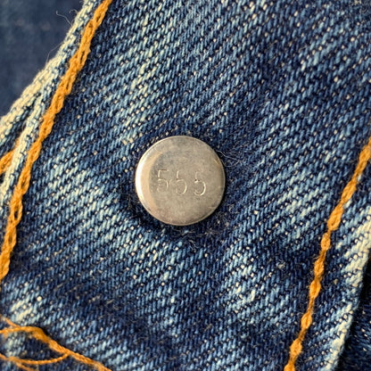 【現状渡し品】【メンズ】 LEVI'S リーバイス USA製 93年製 刻印555 90S 501 DENIM PANTS デニム パンツ ボトムス ズボン 157-260520-cs-02-izu サイズ：W32 L36 カラー：インディゴ 万代Net店