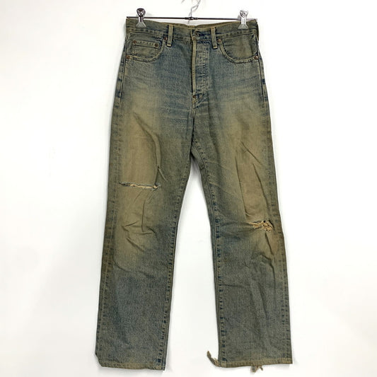 【現状渡し品】【メンズ】 LEVI'S リーバイス 702-XX 日本製 97年製 刻印J22 90S 702 XX DENIM PANTS デニム パンツ ボトムス ズボン 157-260520-cs-01-izu サイズ：31×36 カラー：インディゴ 万代Net店