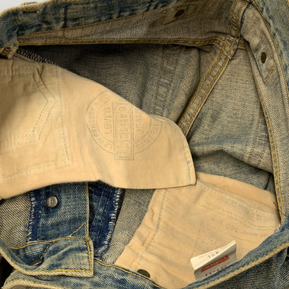【現状渡し品】【メンズ】 LEVI'S リーバイス 702-XX 日本製 97年製 刻印J22 90S 702 XX DENIM PANTS デニム パンツ ボトムス ズボン 157-260520-cs-01-izu サイズ：31×36 カラー：インディゴ 万代Net店