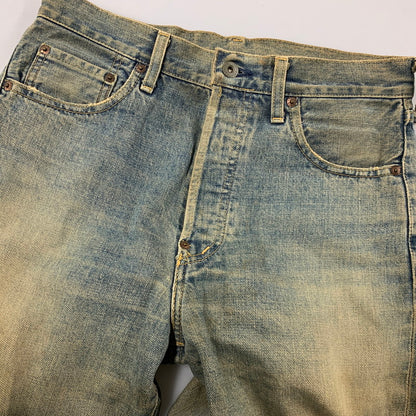 【現状渡し品】【メンズ】 LEVI'S リーバイス 702-XX 日本製 97年製 刻印J22 90S 702 XX DENIM PANTS デニム パンツ ボトムス ズボン 157-260520-cs-01-izu サイズ：31×36 カラー：インディゴ 万代Net店