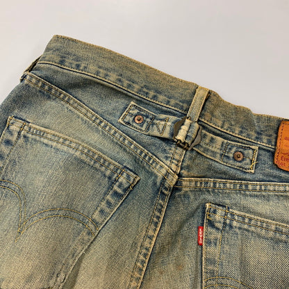 【現状渡し品】【メンズ】 LEVI'S リーバイス 702-XX 日本製 97年製 刻印J22 90S 702 XX DENIM PANTS デニム パンツ ボトムス ズボン 157-260520-cs-01-izu サイズ：31×36 カラー：インディゴ 万代Net店