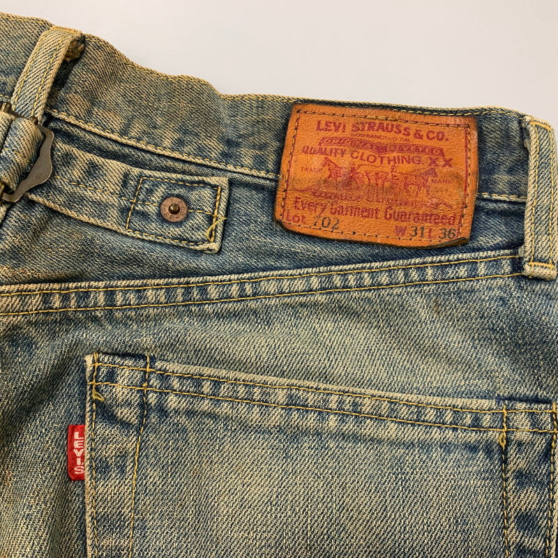 【現状渡し品】【メンズ】 LEVI'S リーバイス 702-XX 日本製 97年製 刻印J22 90S 702 XX DENIM PANTS デニム パンツ ボトムス ズボン 157-260520-cs-01-izu サイズ：31×36 カラー：インディゴ 万代Net店
