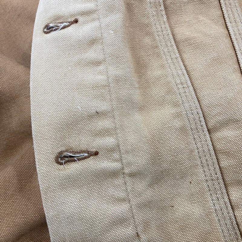 【現状渡し品】【メンズ】 Carhartt カーハート DUCK TRUCKER JACKET ダック トラッカージャケット アウター 146-260506-as-24-izu カラー：ベージュ 万代Net店