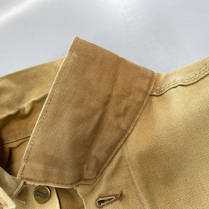 【現状渡し品】【メンズ】 Carhartt カーハート DUCK TRUCKER JACKET ダック トラッカージャケット アウター 146-260506-as-24-izu カラー：ベージュ 万代Net店
