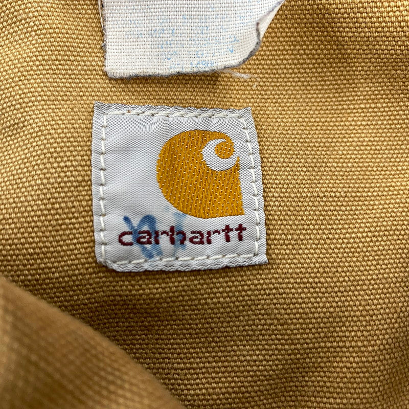 【現状渡し品】【メンズ】 Carhartt カーハート DUCK TRUCKER JACKET ダック トラッカージャケット アウター 146-260506-as-24-izu カラー：ベージュ 万代Net店