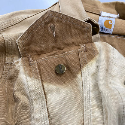 【現状渡し品】【メンズ】 Carhartt カーハート DUCK TRUCKER JACKET ダック トラッカージャケット アウター 146-260506-as-24-izu カラー：ベージュ 万代Net店