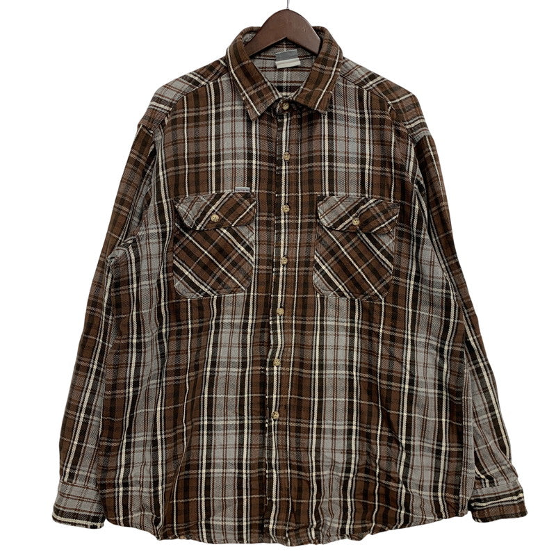 【中古品】【メンズ】 CARHARTT カーハート 2-POCKET CHECK LS SHIRT ツーポケット チェック ロングスリーブ シャツ トップス 長袖 146-260517-cs-07-izu サイズ：不明 カラー：マルチ 万代Net店