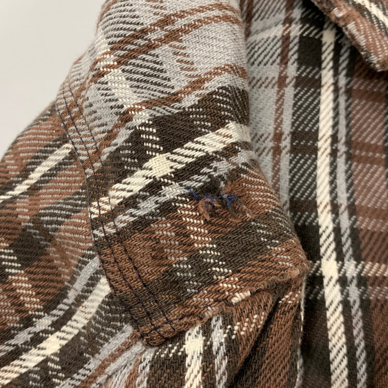【中古品】【メンズ】 CARHARTT カーハート 2-POCKET CHECK LS SHIRT ツーポケット チェック ロングスリーブ シャツ トップス 長袖 146-260517-cs-07-izu サイズ：不明 カラー：マルチ 万代Net店