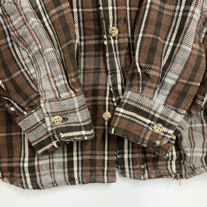 【中古品】【メンズ】 CARHARTT カーハート 2-POCKET CHECK LS SHIRT ツーポケット チェック ロングスリーブ シャツ トップス 長袖 146-260517-cs-07-izu サイズ：不明 カラー：マルチ 万代Net店