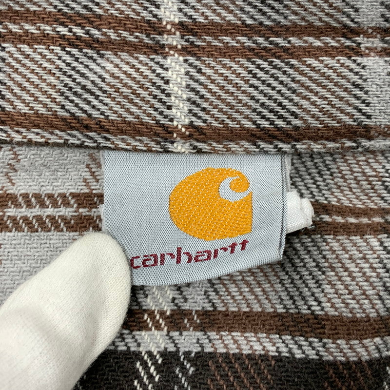 【中古品】【メンズ】 CARHARTT カーハート 2-POCKET CHECK LS SHIRT ツーポケット チェック ロングスリーブ シャツ トップス 長袖 146-260517-cs-07-izu サイズ：不明 カラー：マルチ 万代Net店