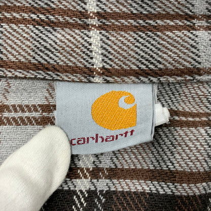 【中古品】【メンズ】 CARHARTT カーハート 2-POCKET CHECK LS SHIRT ツーポケット チェック ロングスリーブ シャツ トップス 長袖 146-260517-cs-07-izu サイズ：不明 カラー：マルチ 万代Net店
