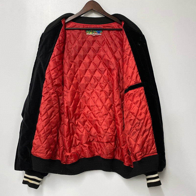 【中古品】【メンズ】 HOSHIHIME ホシヒメ 虎×龍 SUKAJAN スカジャン アウター 145-260506-cs-11-izu サイズ：5L カラー：ブラック 万代Net店