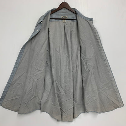 【中古品】【メンズ】 RALPH LAUREN POLO JEANS CO. ラルフローレンポロジーンズ STRIPE LS SHIRT ストライプ ロングスリーブ シャツ トップス 長袖 146-260517-cs-05-izu サイズ：4XT/4XA カラー：ライトブルー 万代Net店